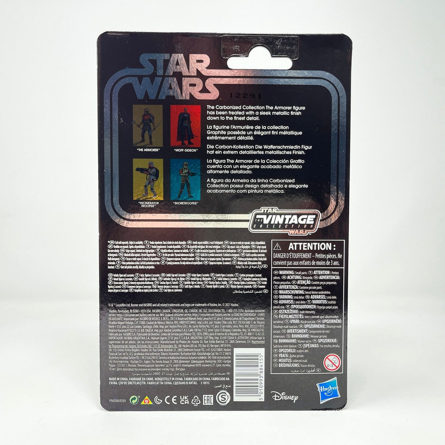 Vintage Hasbro Star Wars Modern MOC VC The Armorer Carbonized - The Vintage Collection