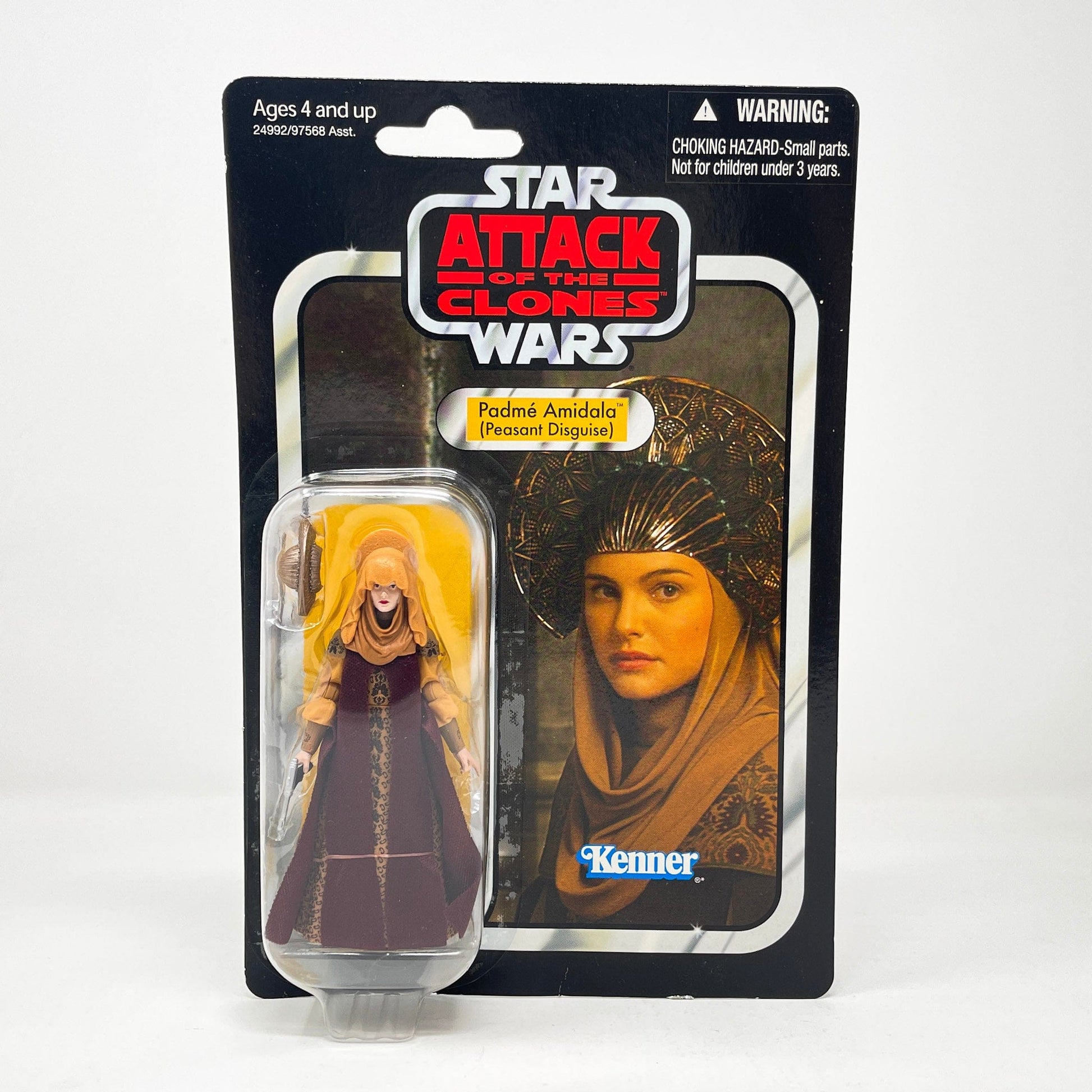 Vintage Hasbro Star Wars Modern MOC VC033 Padme Amidala (Peasant Disguise) - The Vintage Collection Hasbro Star Wars
