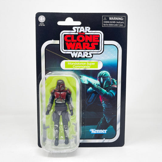 Vintage Hasbro Star Wars Modern MOC VC243 Mandalorian Super Commando - The Vintage Collection Hasbro Star Wars