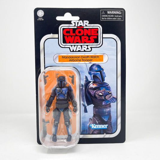 Vintage Hasbro Star Wars Modern MOC VC247 Mandalorian Death Watch Airborne Trooper - The Vintage Collection Hasbro Star Wars