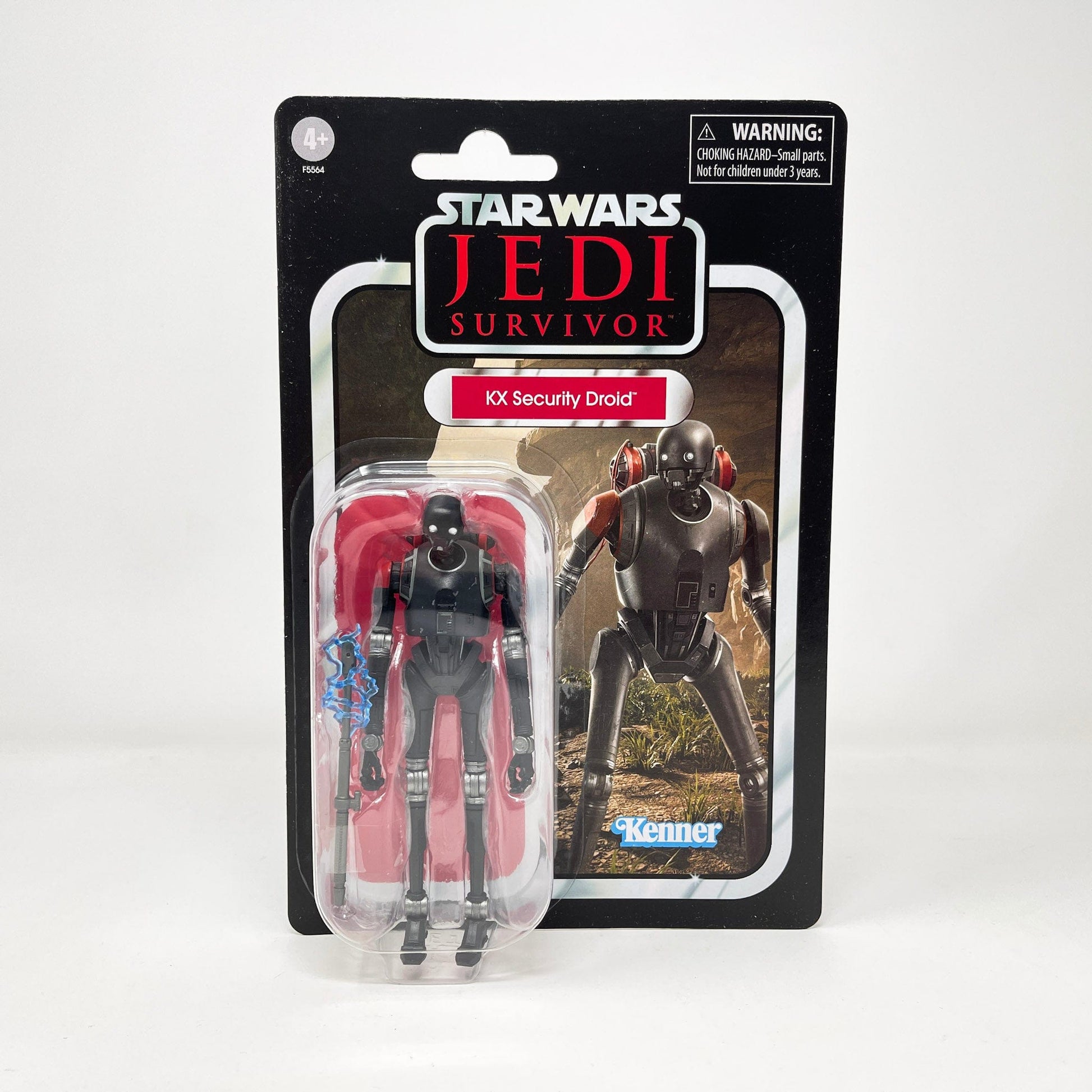 Vintage Hasbro Star Wars Modern MOC VC256 KX Security Droid (Jedi Survivor) - The Vintage Collection