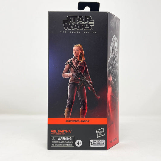 Vintage Hasbro Star Wars Modern MOC Vel Sartha (Andor) AND 08 [09] - Black Series Hasbro Star Wars Action Figure