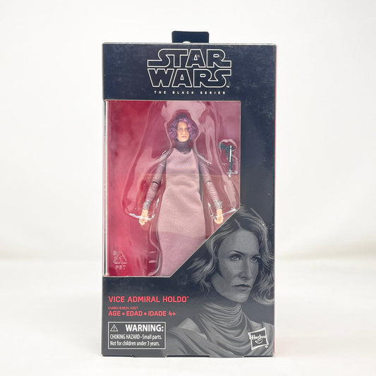 Vintage Hasbro Star Wars Modern MOC Vice Admiral Holdo (TLJ) #80 - Black Series Hasbro Star Wars Action Figure