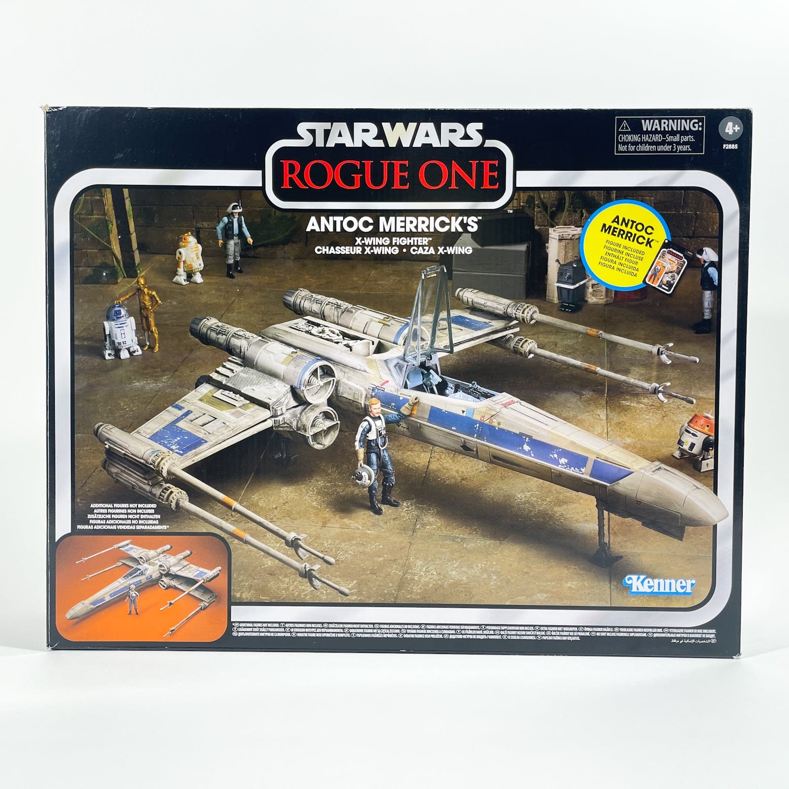 Vintage Hasbro Star Wars Modern Ships Antoc Merrick's X-Wing Fighter Vehicle - The Vintage Collection Star Wars Vehicle (2021)