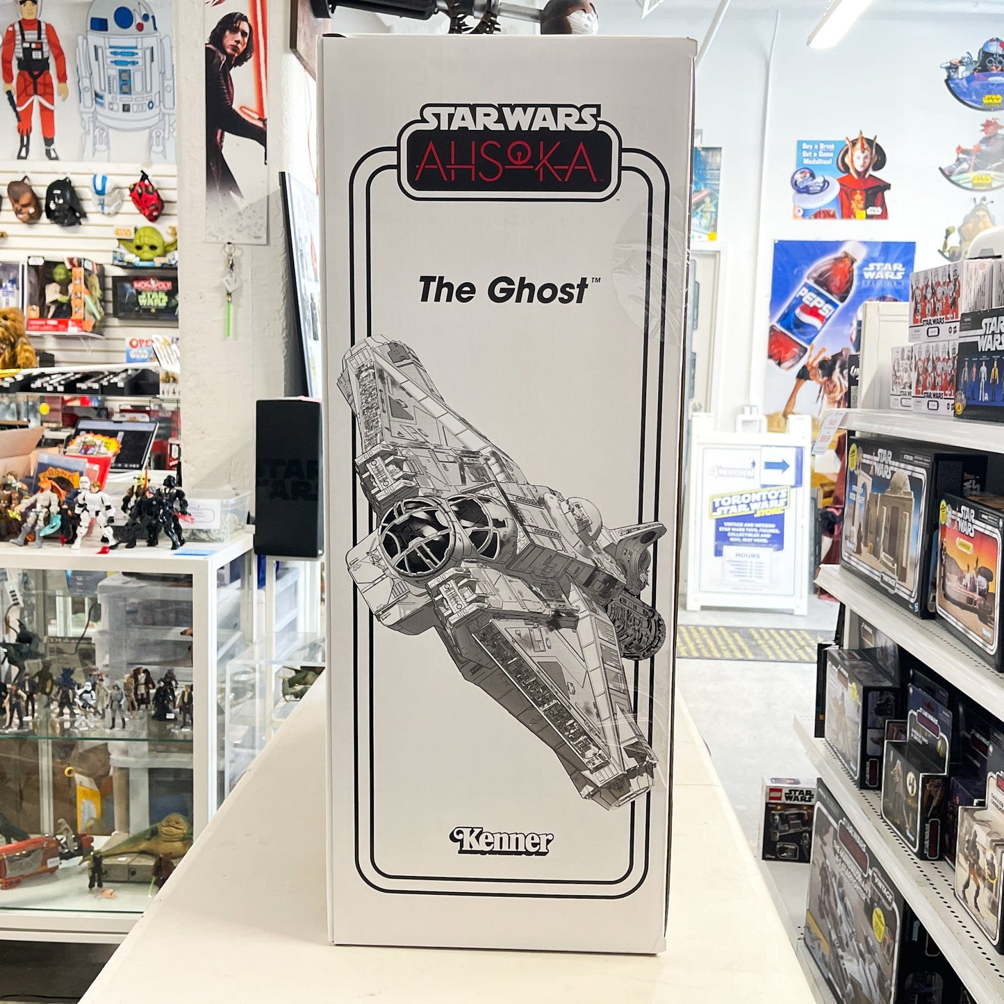 Vintage Hasbro Star Wars Modern Ships Haslab Ghost - Sealed - Hasbro The Vintage Collection