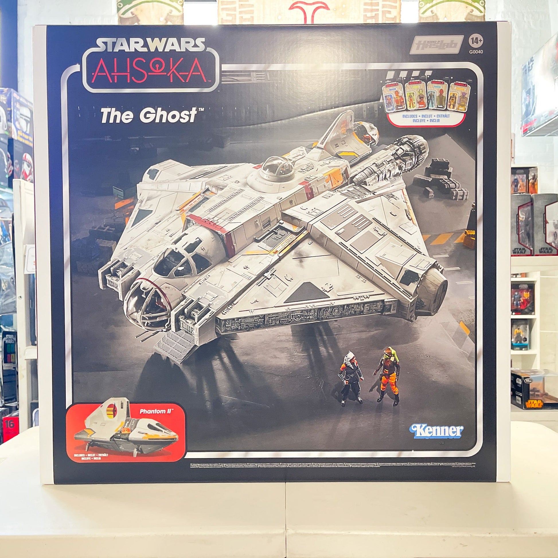 Vintage Hasbro Star Wars Modern Ships Haslab Ghost - Sealed - Hasbro The Vintage Collection