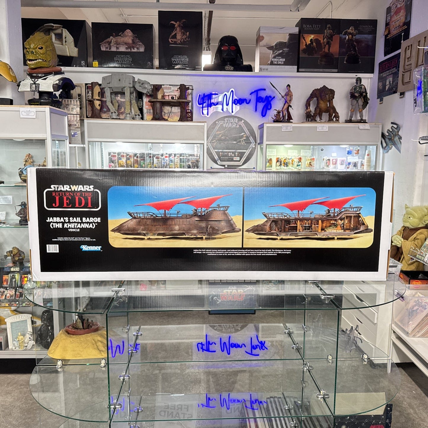 Vintage Hasbro Star Wars Modern Ships Haslab Jabba Sail Barge (The Khetanna) - Open Box - Hasbro Vintage Collection