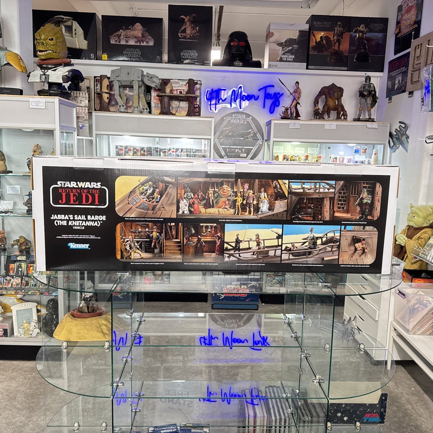 Vintage Hasbro Star Wars Modern Ships Haslab Jabba Sail Barge (The Khetanna) - Open Box - Hasbro Vintage Collection