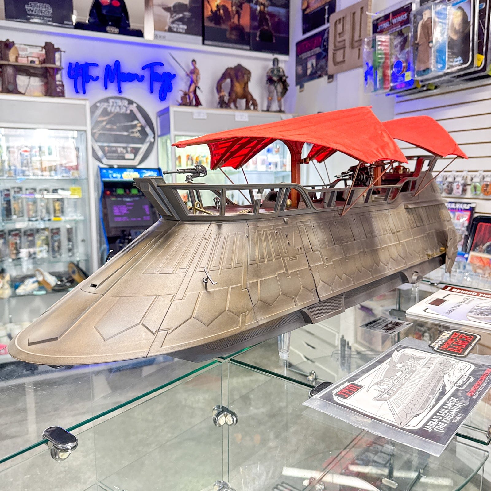 Vintage Hasbro Star Wars Modern Ships Haslab Jabba Sail Barge (The Khetanna) - Open Box - Hasbro Vintage Collection