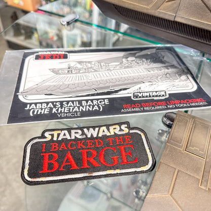 Vintage Hasbro Star Wars Modern Ships Haslab Jabba Sail Barge (The Khetanna) - Open Box - Hasbro Vintage Collection