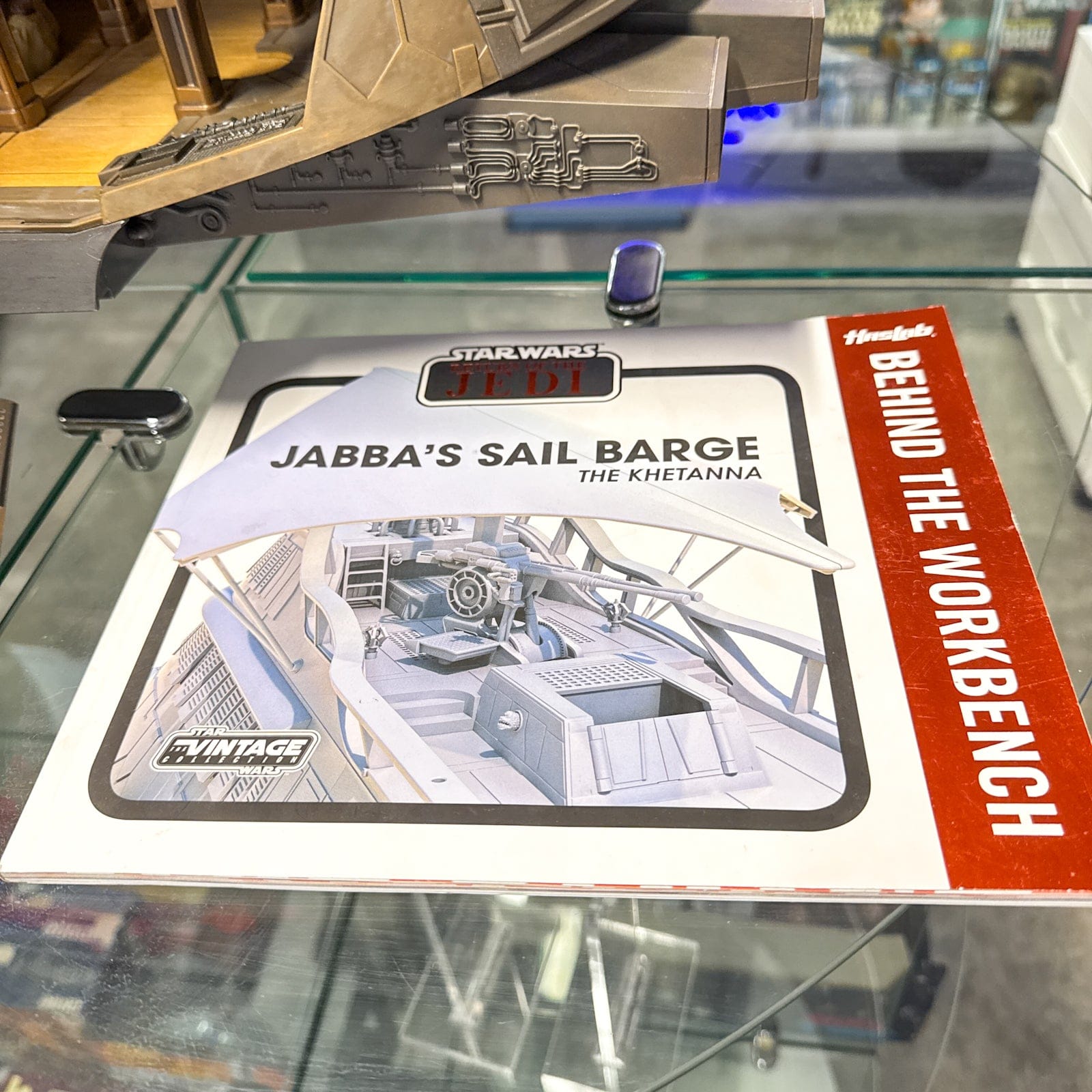 Vintage Hasbro Star Wars Modern Ships Haslab Jabba Sail Barge (The Khetanna) - Open Box - Hasbro Vintage Collection