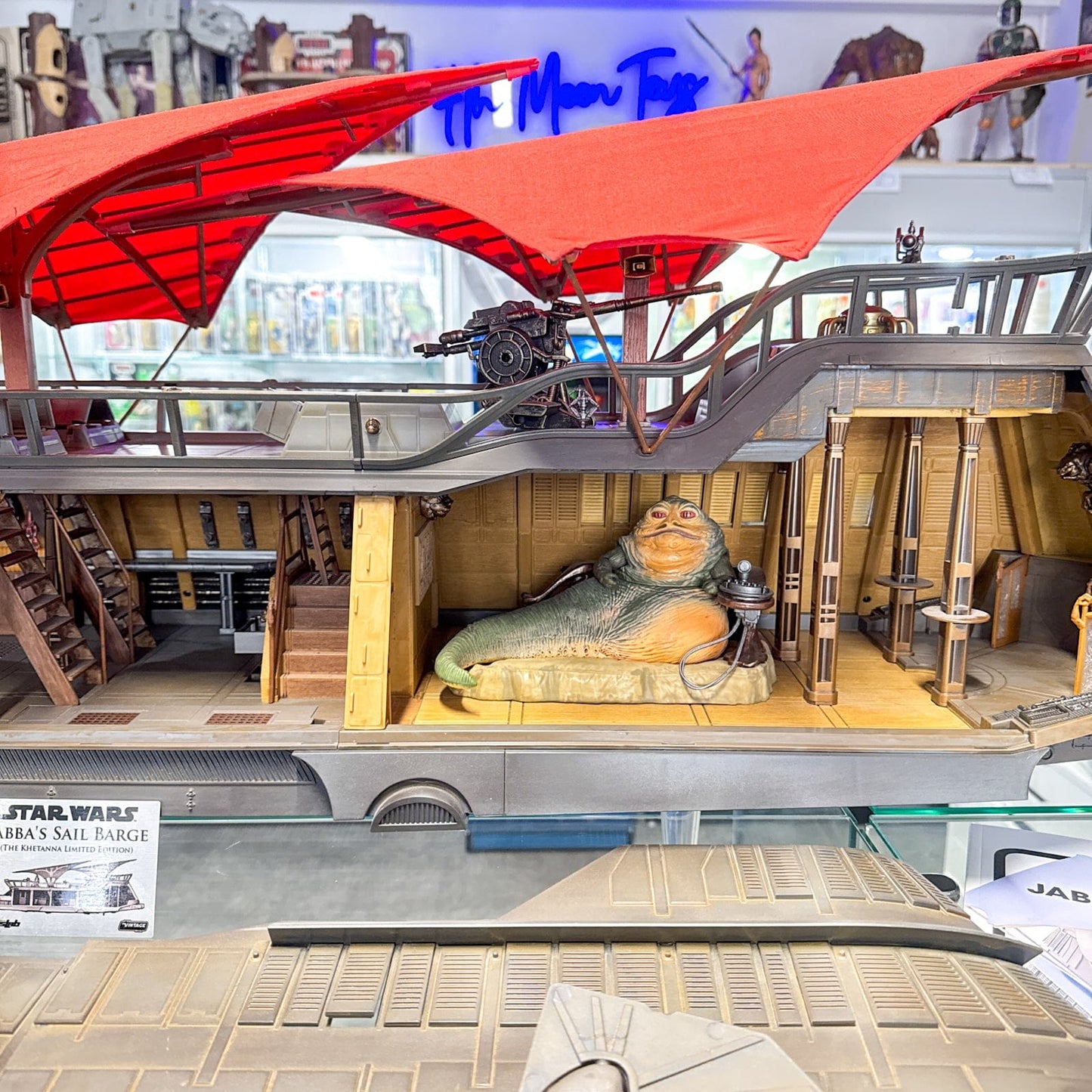 Vintage Hasbro Star Wars Modern Ships Haslab Jabba Sail Barge (The Khetanna) - Open Box - Hasbro Vintage Collection