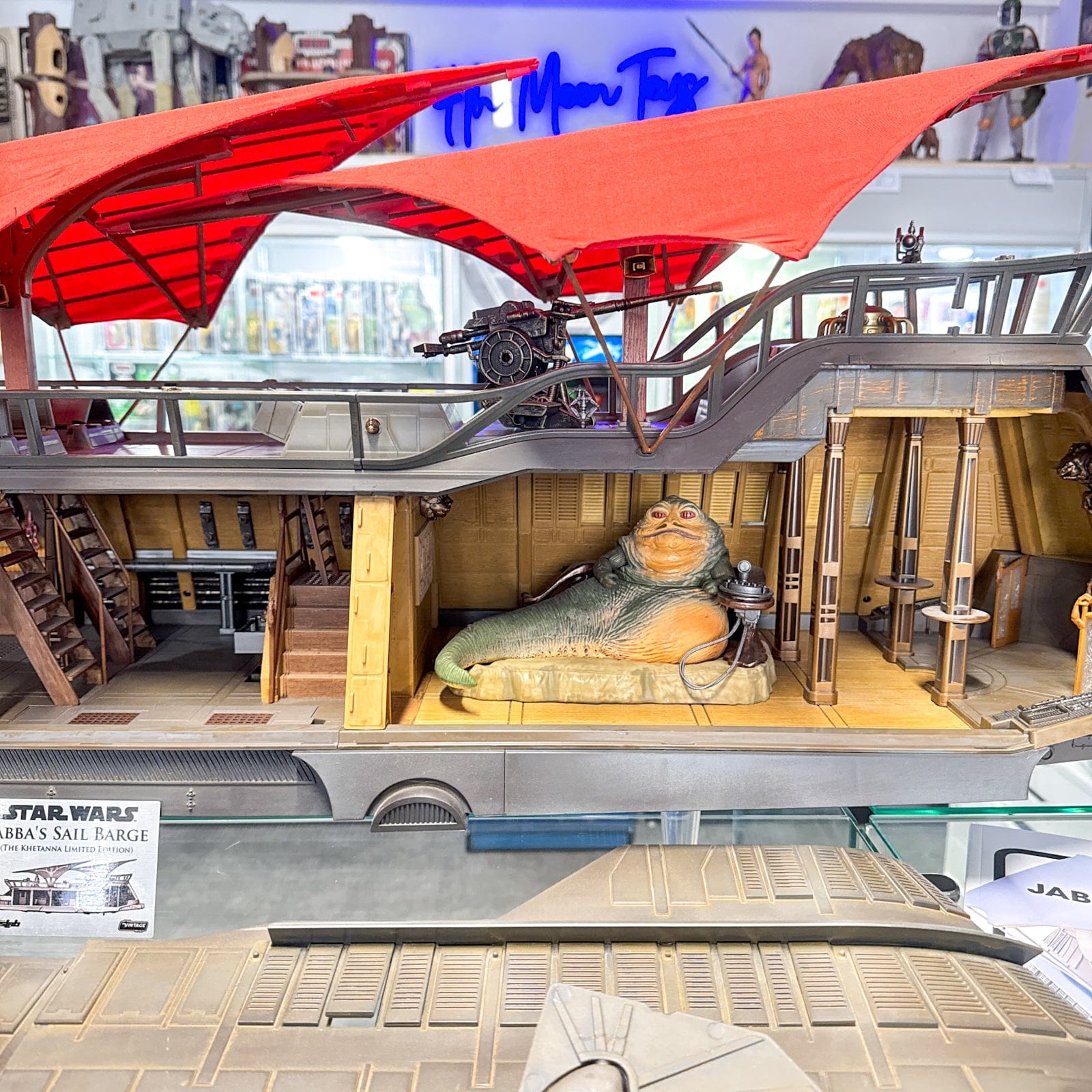 Vintage Hasbro Star Wars Modern Ships Haslab Jabba Sail Barge (The Khetanna) - Open Box - Hasbro Vintage Collection