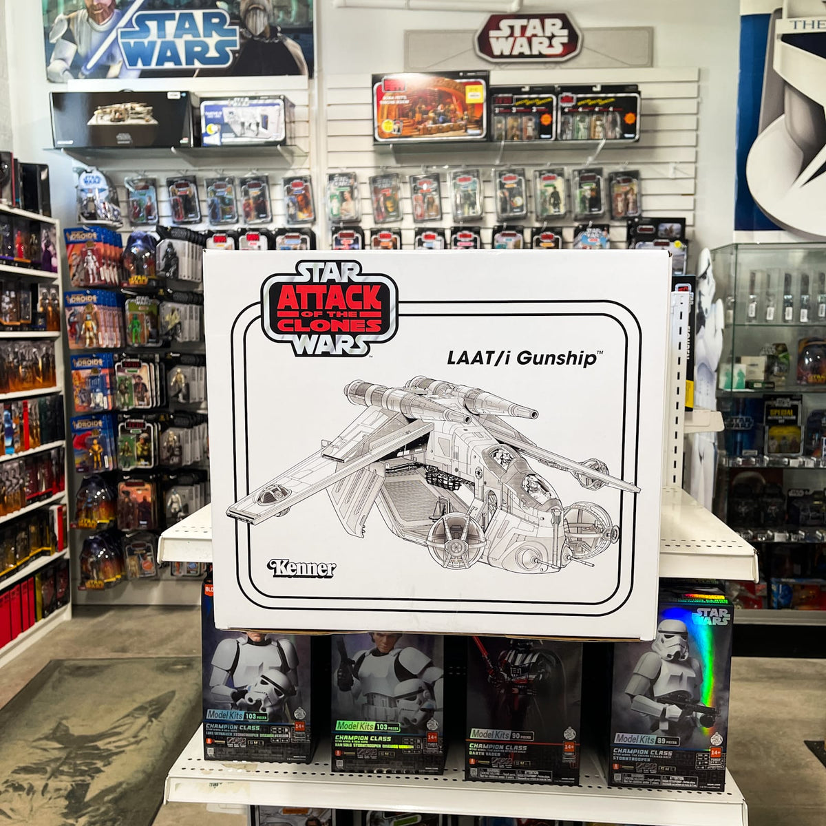 Vintage Hasbro Star Wars Modern Ships Haslab LAAT/i Republic Gunship - Sealed w/ Shipper Hasbro Vintage Collection