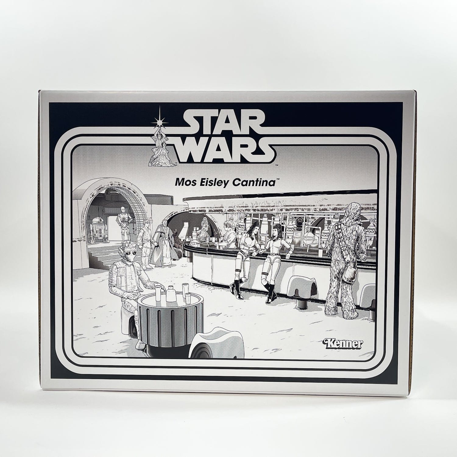 Vintage Hasbro Star Wars Modern Ships Haslab Mos Eisley Cantina - Base Set - Sealed w/ Shipper Hasbro Star Wars