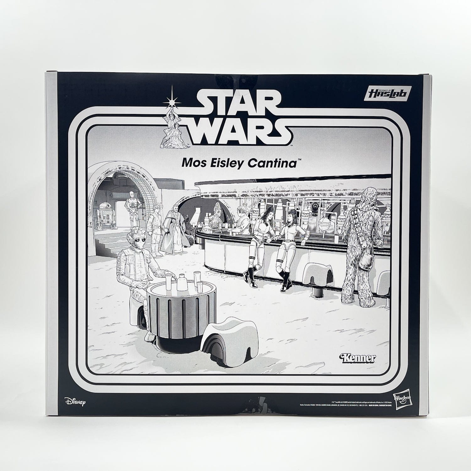 Vintage Hasbro Star Wars Modern Ships Haslab Mos Eisley Cantina - Base Set - Sealed w/ Shipper Hasbro Star Wars