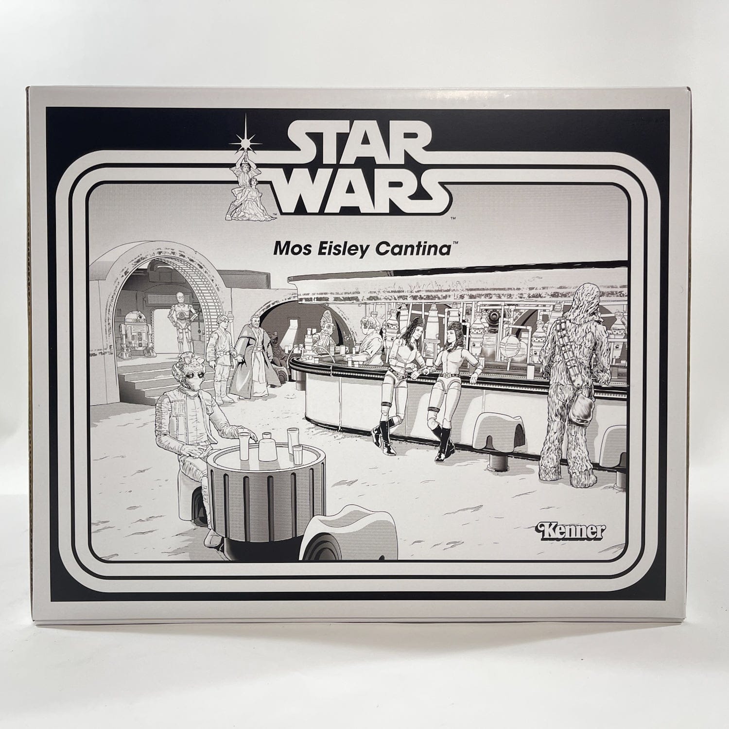 Vintage Hasbro Star Wars Modern Ships Haslab Mos Eisley Cantina - Deluxe Set - Sealed w/ Shipper Hasbro Vintage Collection