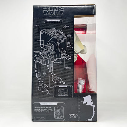 Vintage Hasbro Star Wars Modern Ships Imperial AT-ST Walker with Imperial AT-ST Driver - Hasbro Black Series 3.75" (2017)