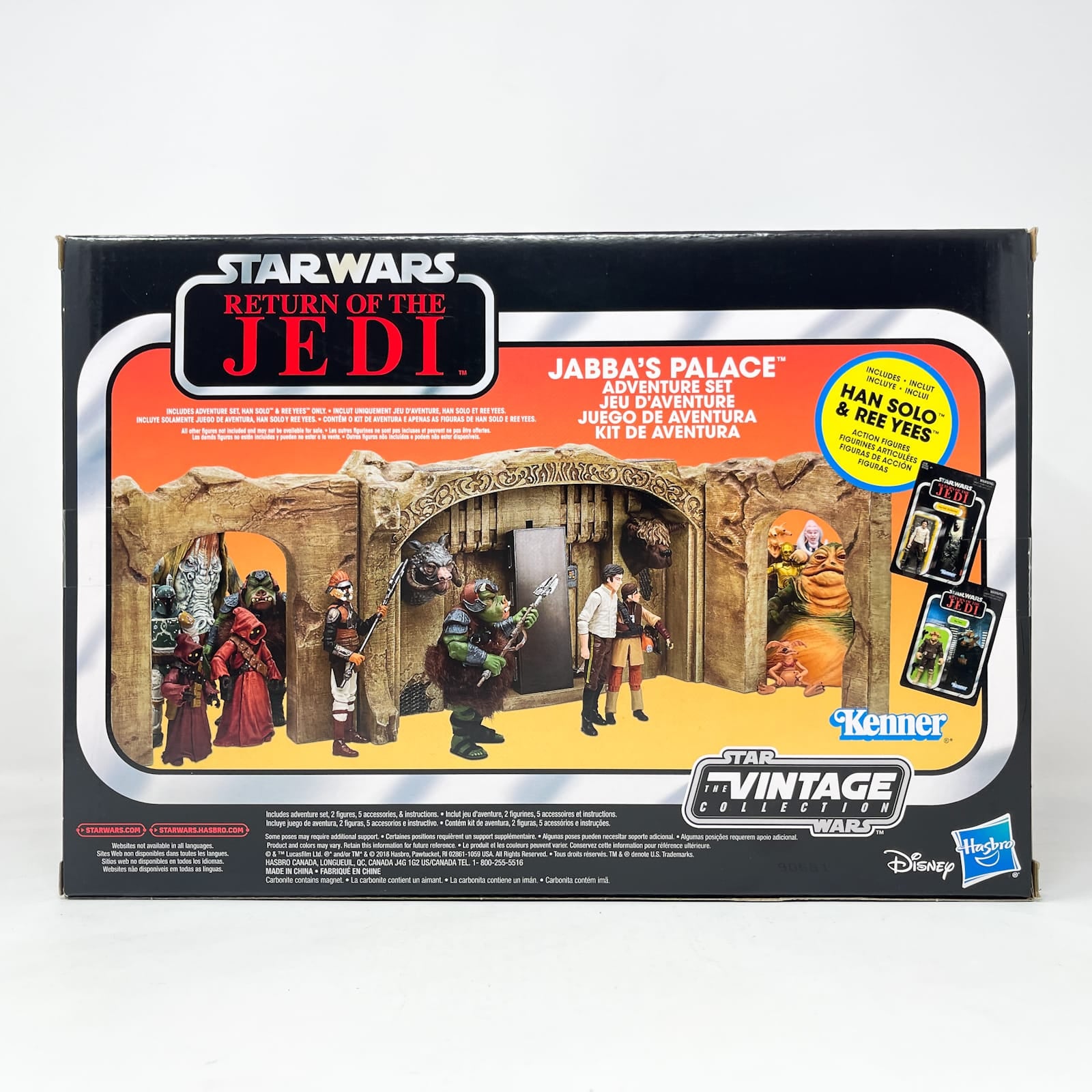 Vintage Hasbro Star Wars Modern Ships VC Jabba's Palace Adventure Playset (2019) MISB - The Vintage Collection
