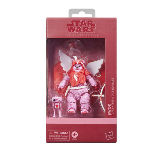 Vintage Hasbro Star Wars Pre-Order Ewok - Valentine’s Day Edition - Hasbro Black Series