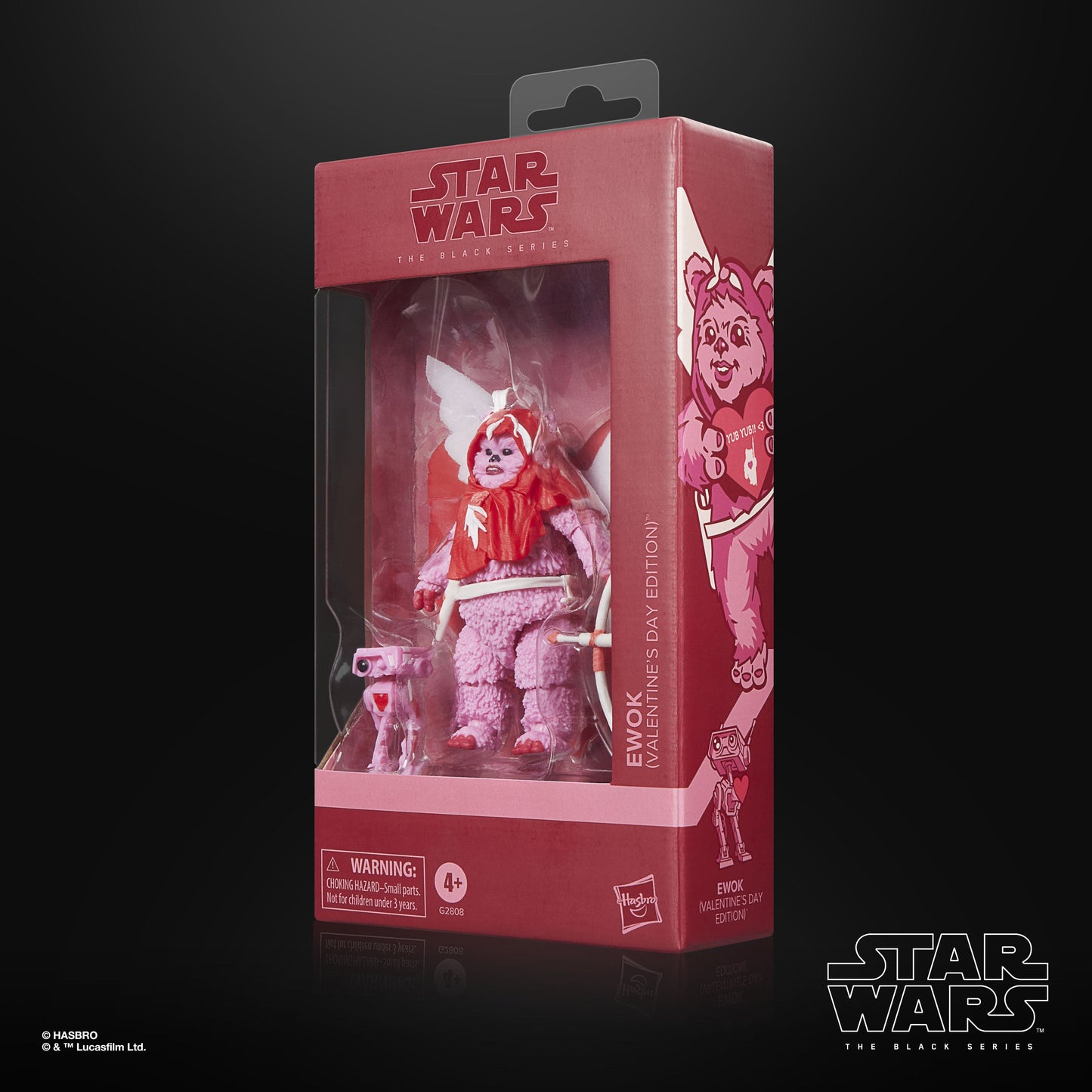 Vintage Hasbro Star Wars Pre-Order Ewok - Valentine’s Day Edition - Hasbro Black Series
