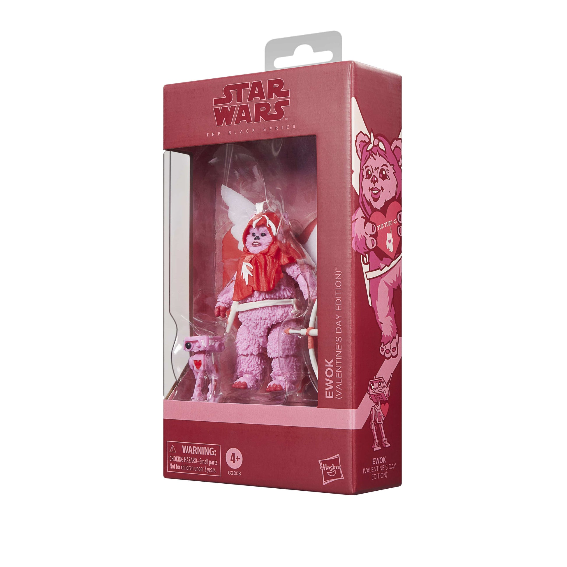 Vintage Hasbro Star Wars Pre-Order Ewok - Valentine’s Day Edition - Hasbro Black Series