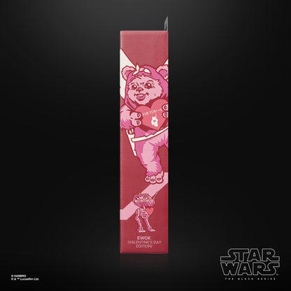 Vintage Hasbro Star Wars Pre-Order Ewok - Valentine’s Day Edition - Hasbro Black Series