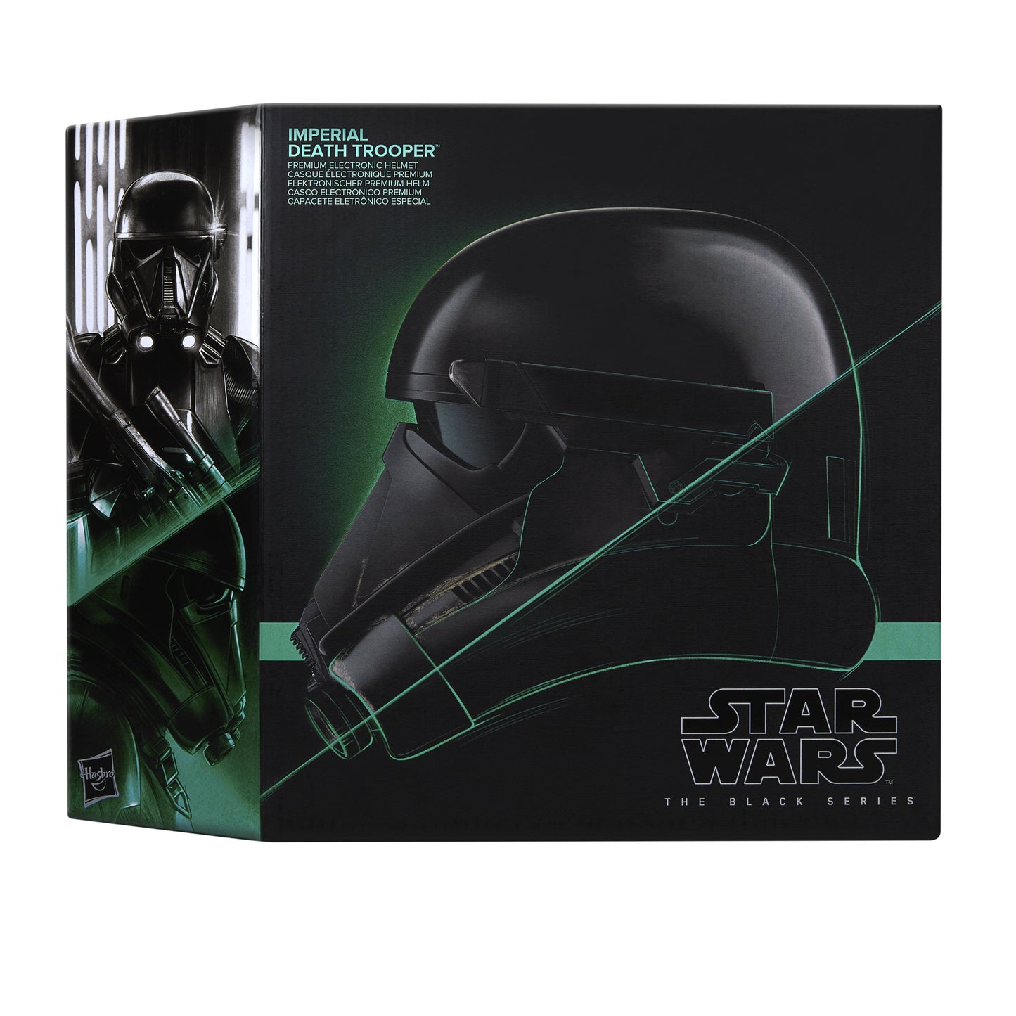 Vintage Hasbro Star Wars Pre-Order Imperial Death Trooper Electronic Helmet - Hasbro Black Series
