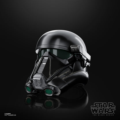 Vintage Hasbro Star Wars Pre-Order Imperial Death Trooper Electronic Helmet - Hasbro Black Series