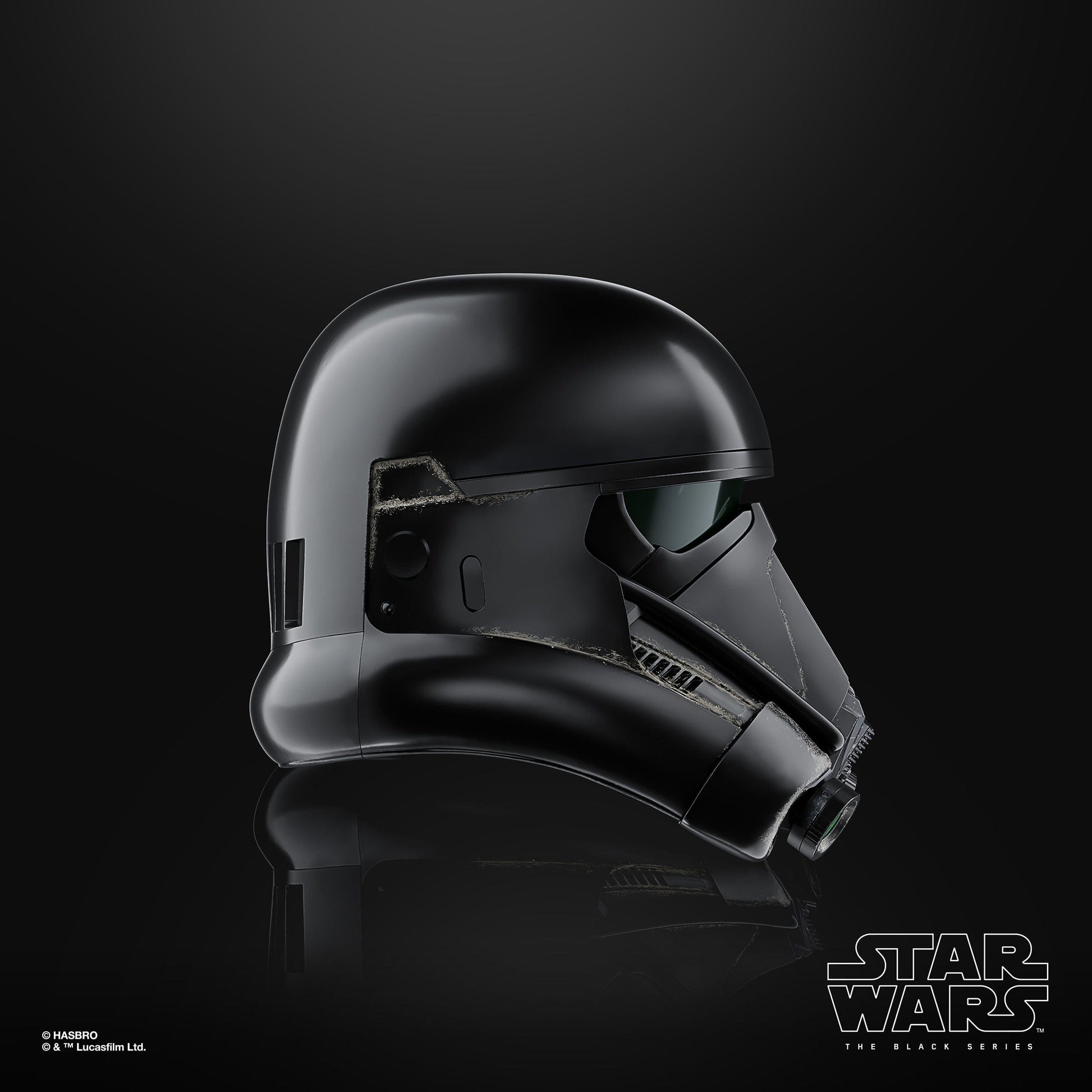 Vintage Hasbro Star Wars Pre-Order Imperial Death Trooper Electronic Helmet - Hasbro Black Series