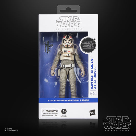 Vintage Hasbro Star Wars Pre-Order Imperial Remnant AT-AT Driver WHITE BOX - #02 - Hasbro Black Series (2026)