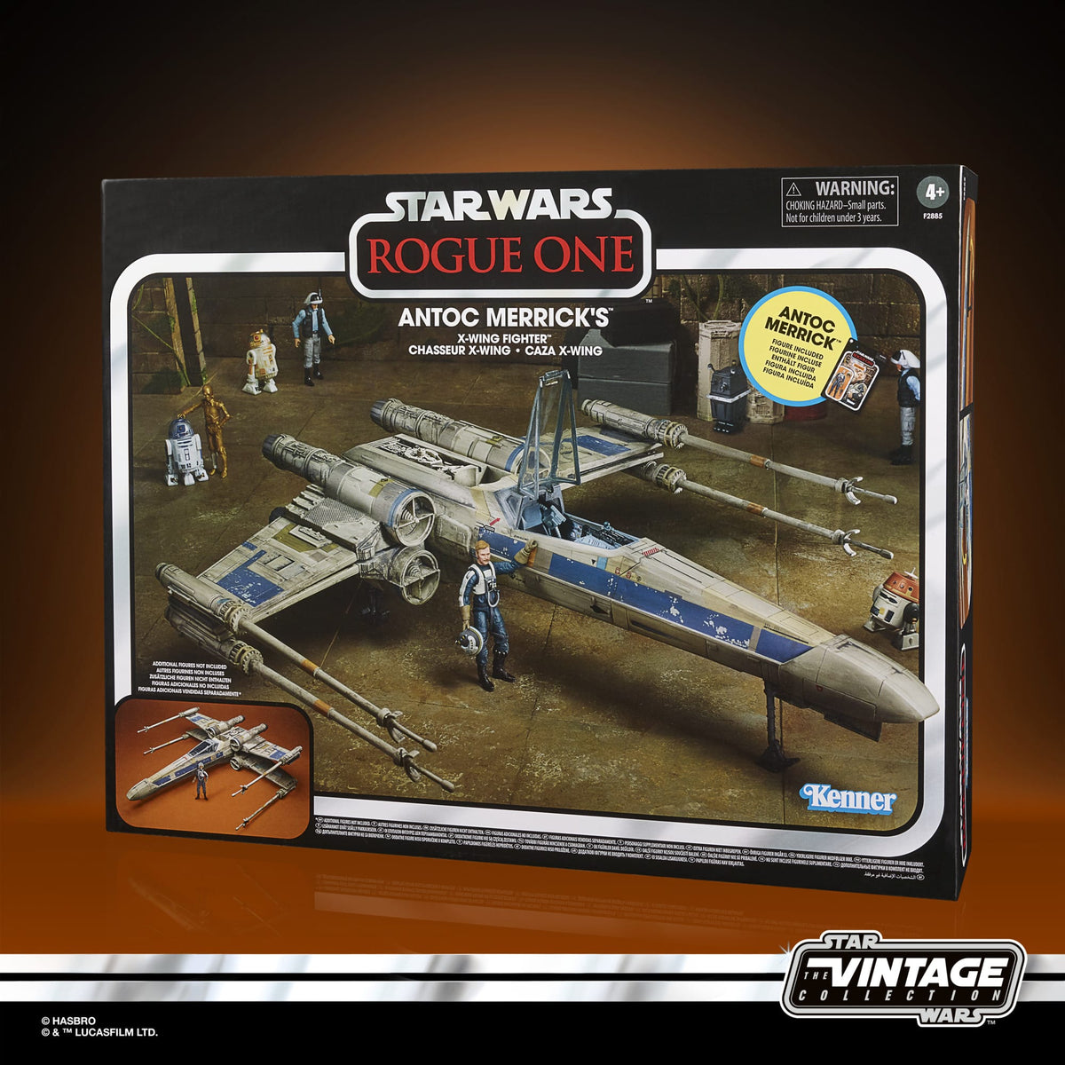 Vintage Hasbro Star Wars Pre-Order Pre-Order Antoc Merrick's X-Wing Fighter w/ VC204 - Hasbro Vintage Collection (2026)