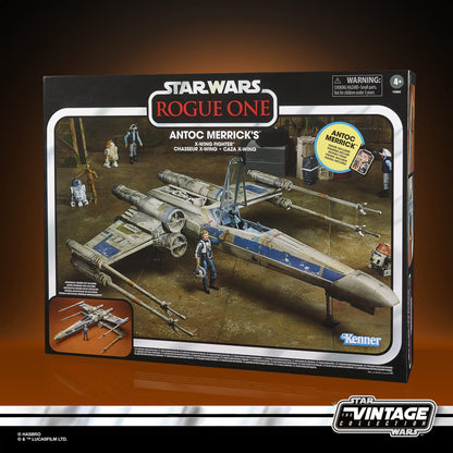 Vintage Hasbro Star Wars Pre-Order Pre-Order Antoc Merrick's X-Wing Fighter w/ VC204 - Hasbro Vintage Collection (2026)