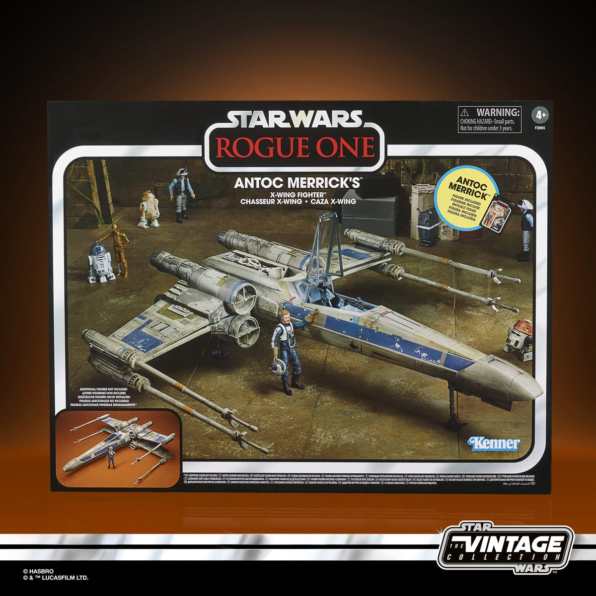 Vintage Hasbro Star Wars Pre-Order Pre-Order Antoc Merrick's X-Wing Fighter w/ VC204 - Hasbro Vintage Collection (2026)