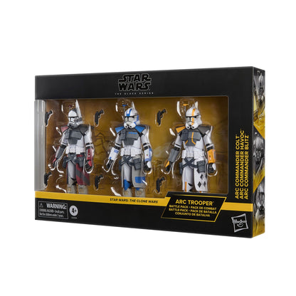 Vintage Hasbro Star Wars Pre-Order Pre-Order ARC Trooper Battle Pack (Havoc, Colt, Blitz) - Hasbro Black Series (2026)