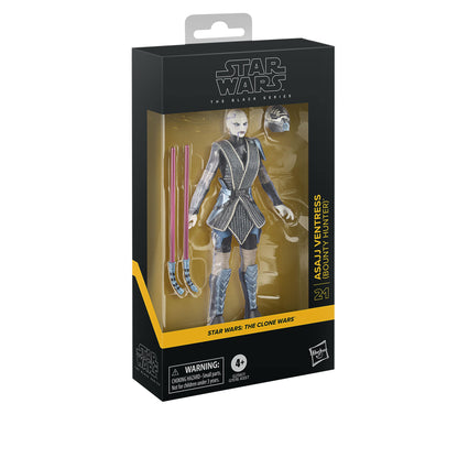 Vintage Hasbro Star Wars Pre-Order Pre-Order Asajj Ventress (Bounty Hunter) CW #21 - Black Series Hasbro Star Wars
