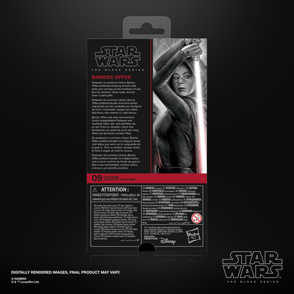 Vintage Hasbro Star Wars Pre-Order Pre-Order Barriss Offee AOTC #09 - Black Series Hasbro Star Wars