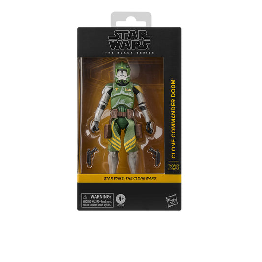 Vintage Hasbro Star Wars Pre-Order Pre-Order Clone Commander Doom CW 23 - Hasbro Black Series (2026)