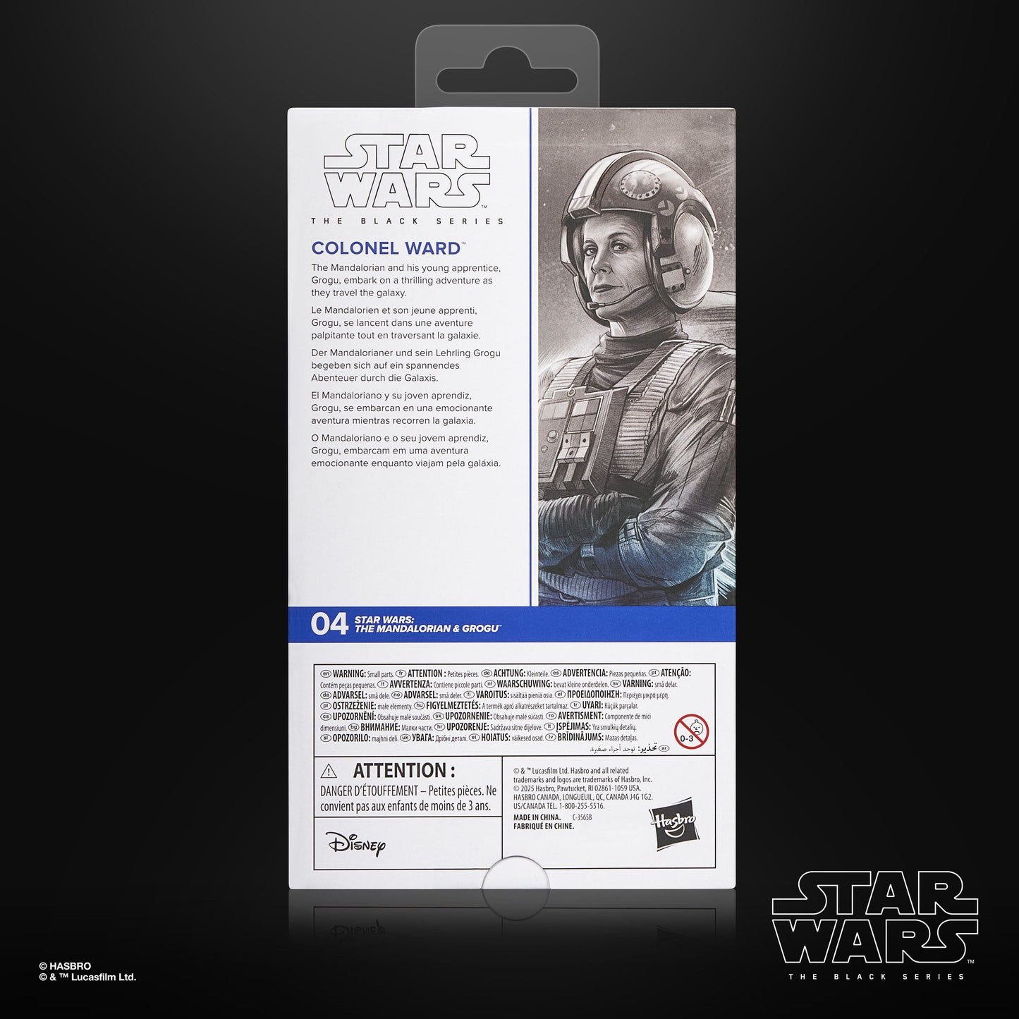 Vintage Hasbro Star Wars Pre-Order Pre-Order Colonel Ward WHITE BOX - MG #04 - Hasbro Black Series (2026)
