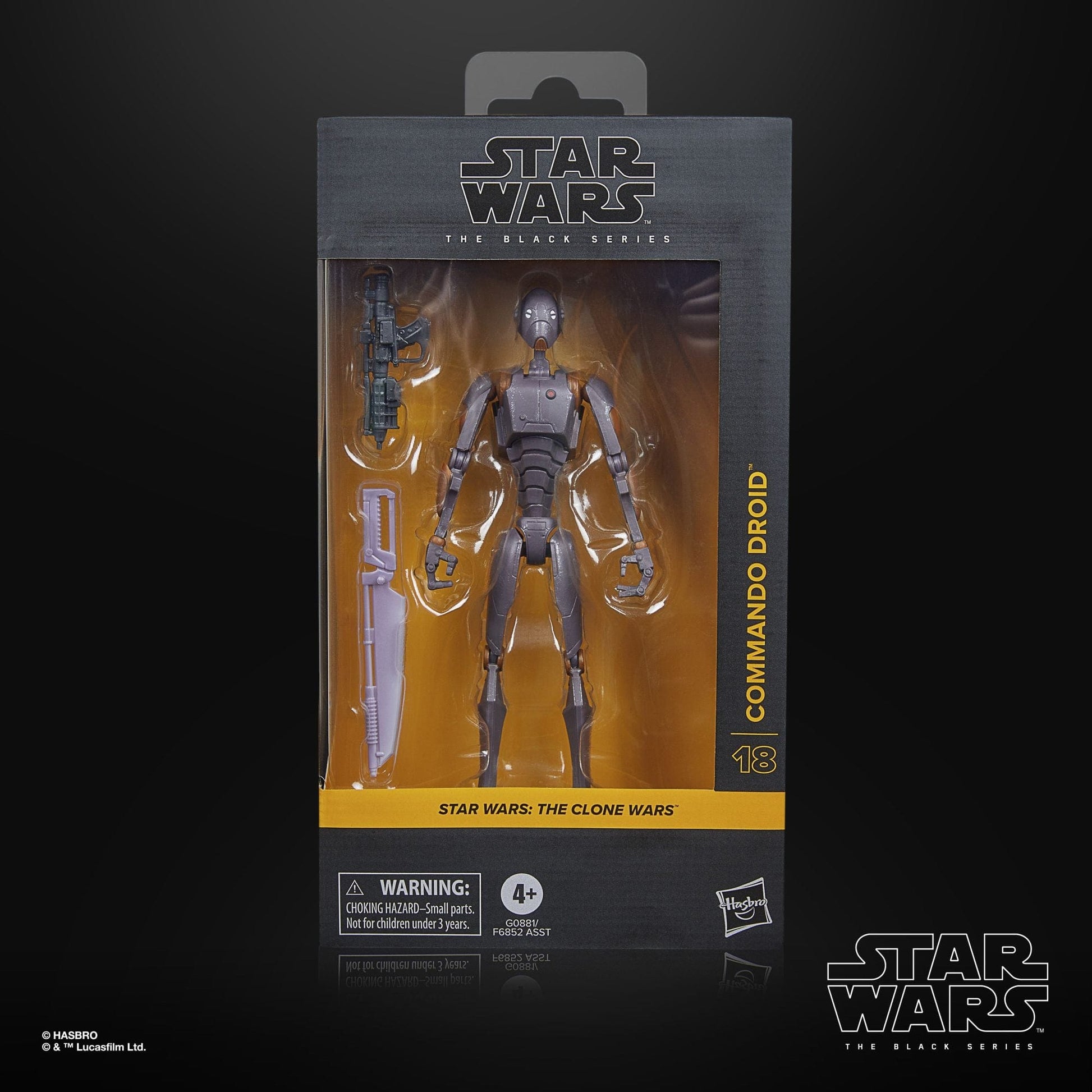 Vintage Hasbro Star Wars Pre-Order Pre-Order Commando Droid - Black Series Hasbro Star Wars