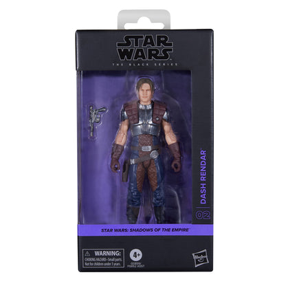 Vintage Hasbro Star Wars Pre-Order Pre-Order Dash Rendar (SOTE) #02 - Black Series Hasbro Star Wars