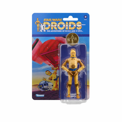 Vintage Hasbro Star Wars Pre-Order Pre-Order DROIDS Cartoon Archive Wave - Sealed Case of 6 - Hasbro Black Series (2026)