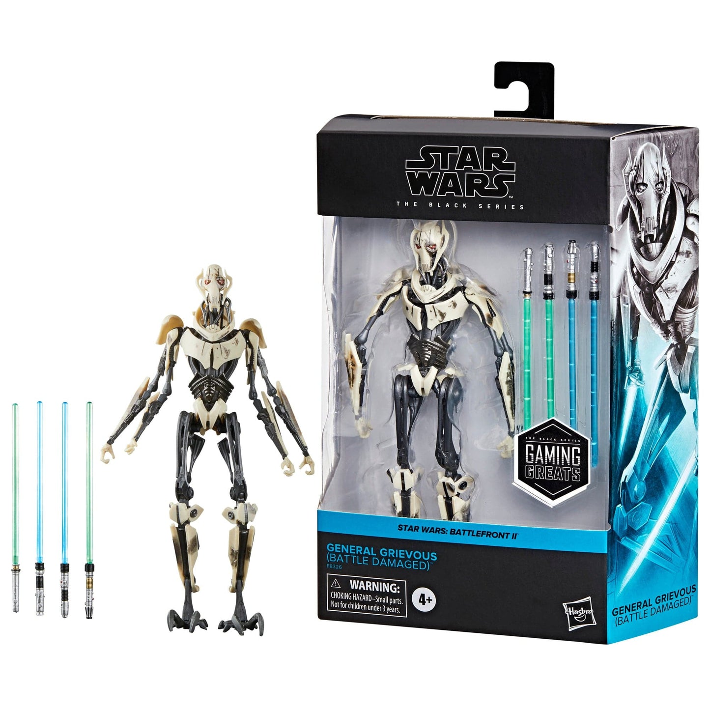 Vintage Hasbro Star Wars Pre-Order Pre-Order General Grievous (Battle Damaged) Deluxe - Hasbro Black Series