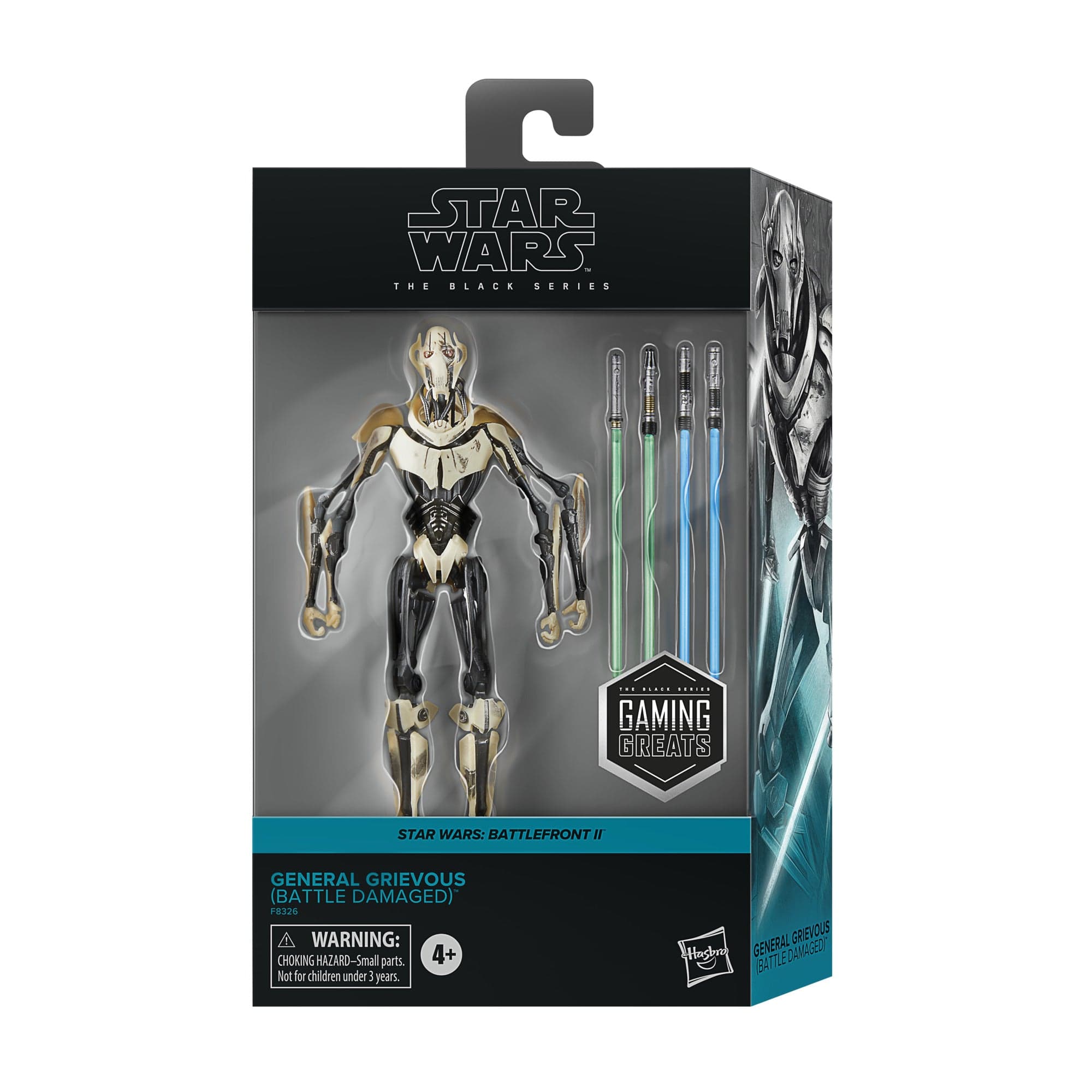 Funko Pop! Star Wars: Grievous Battle Damaged – Figura Da Collezione (Gaming Greats Exclusive), 9 Cm