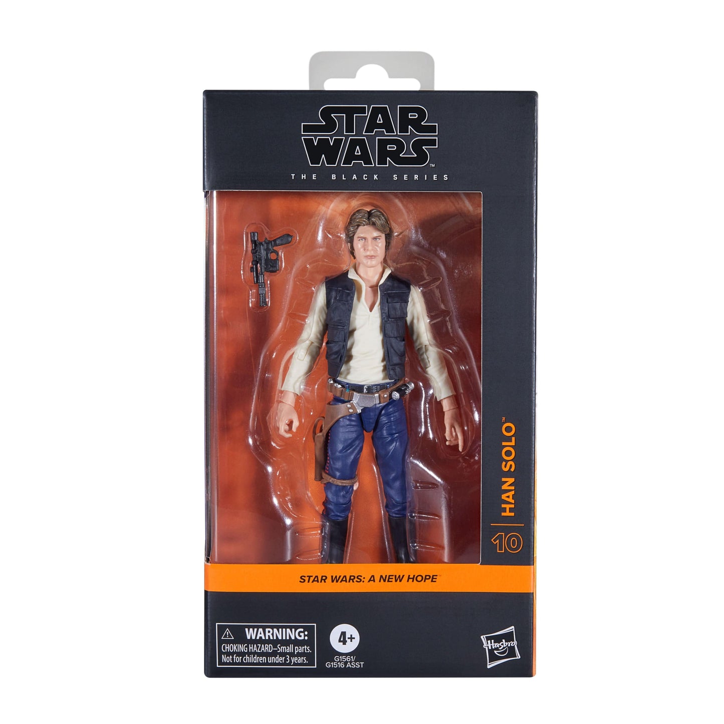 Vintage Hasbro Star Wars Pre-Order Pre-Order Han Solo (ANH) #10 - Black Series Hasbro Star Wars