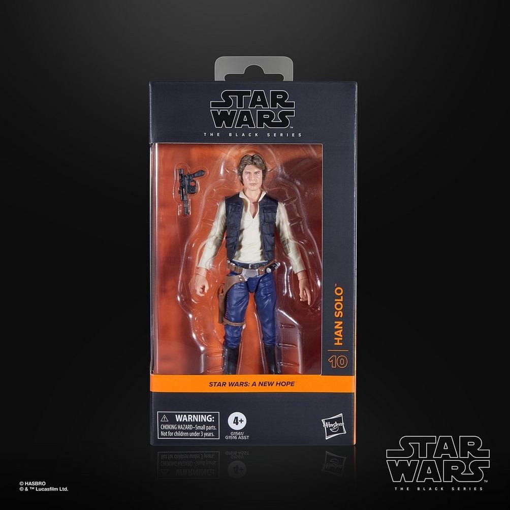 Vintage Hasbro Star Wars Pre-Order Pre-Order Han Solo (ANH) #10 - Black Series Hasbro Star Wars