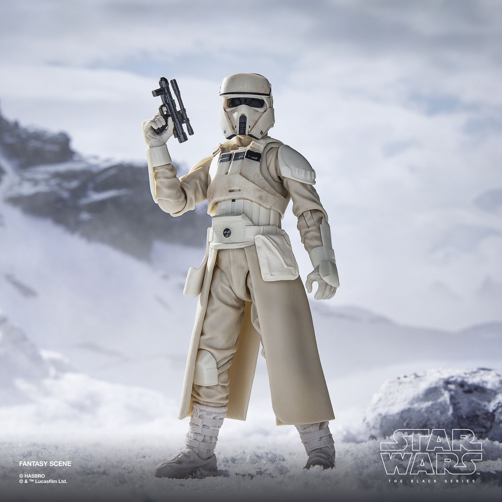 Vintage Hasbro Star Wars Pre-Order Pre-Order Imperial Remnant AT-RT Driver WHITE BOX - MG #03 - Hasbro Black Series (2026)