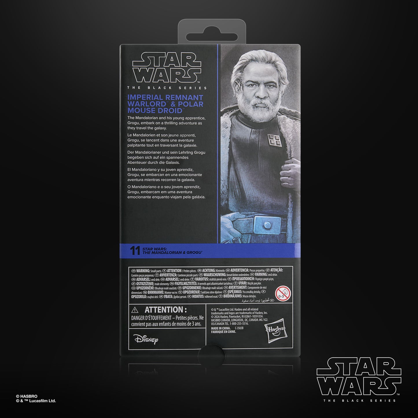 Vintage Hasbro Star Wars Pre-Order Pre-Order Imperial Remnant Warlord & Polar Mouse Droid - Hasbro Black Series (2026)