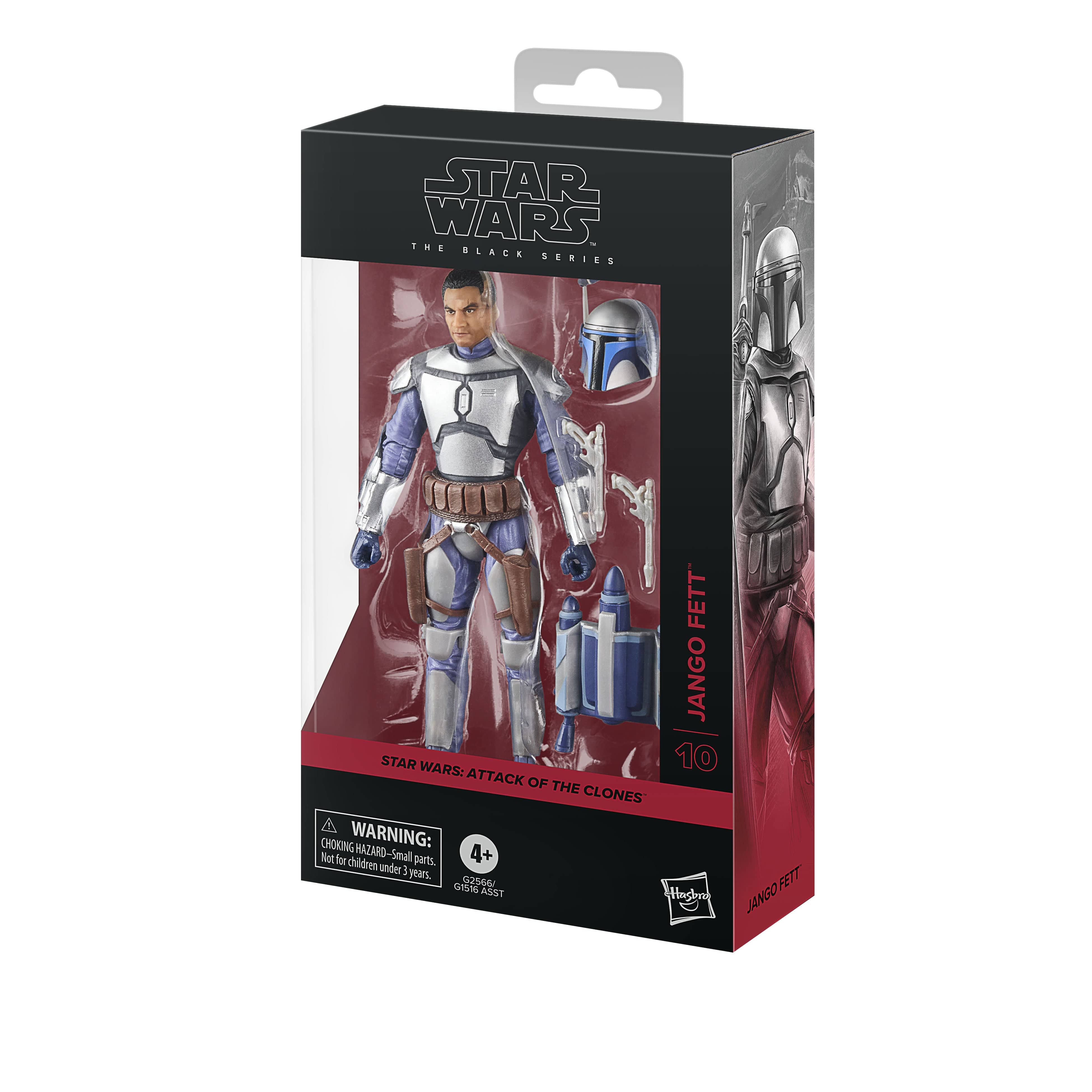 Hasbro 2025 Jango Fett AOTC #10 Black Series Star Wars Figure