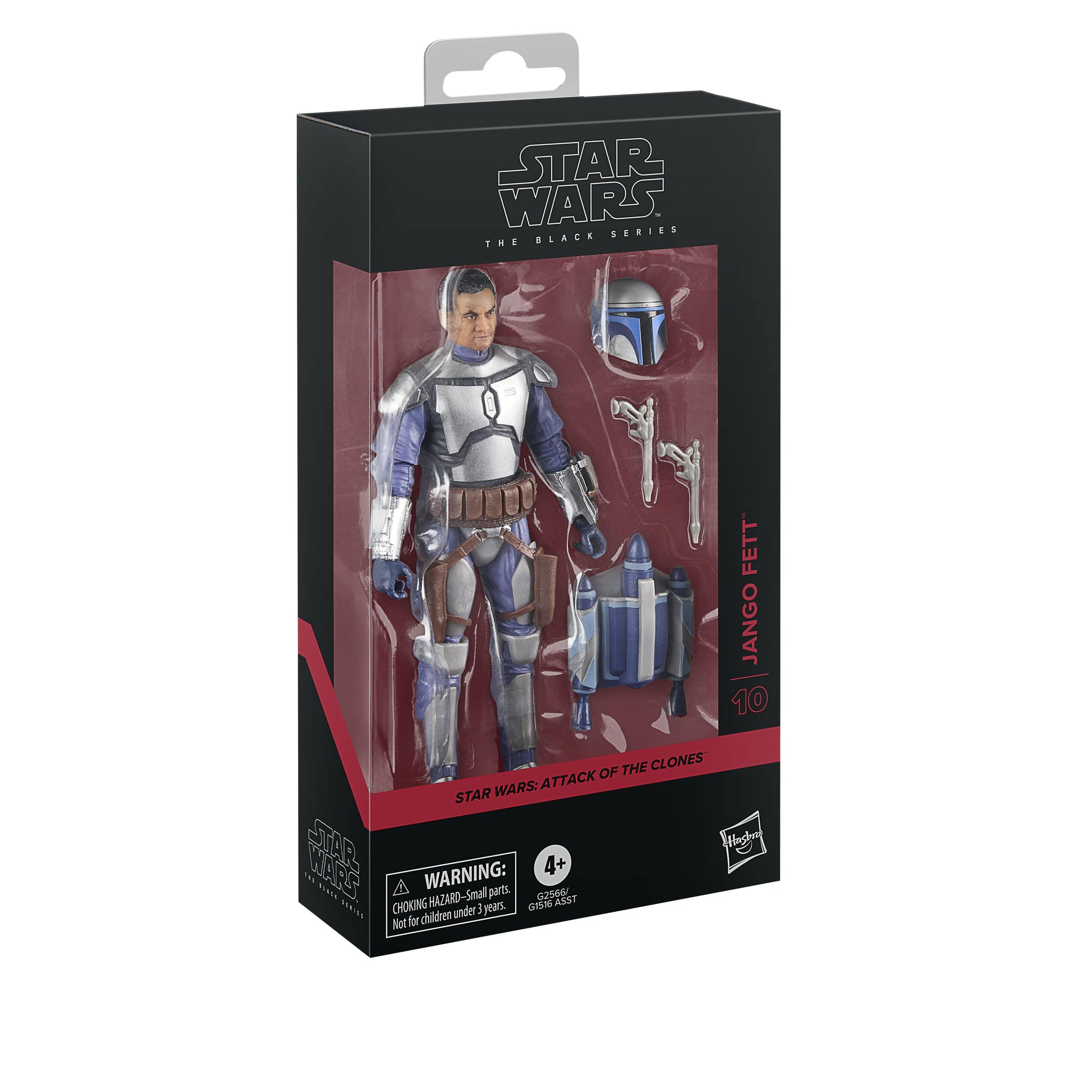 Vintage Hasbro Star Wars Pre-Order Pre-Order Jango Fett AOTC #10 - Black Series Hasbro Star Wars